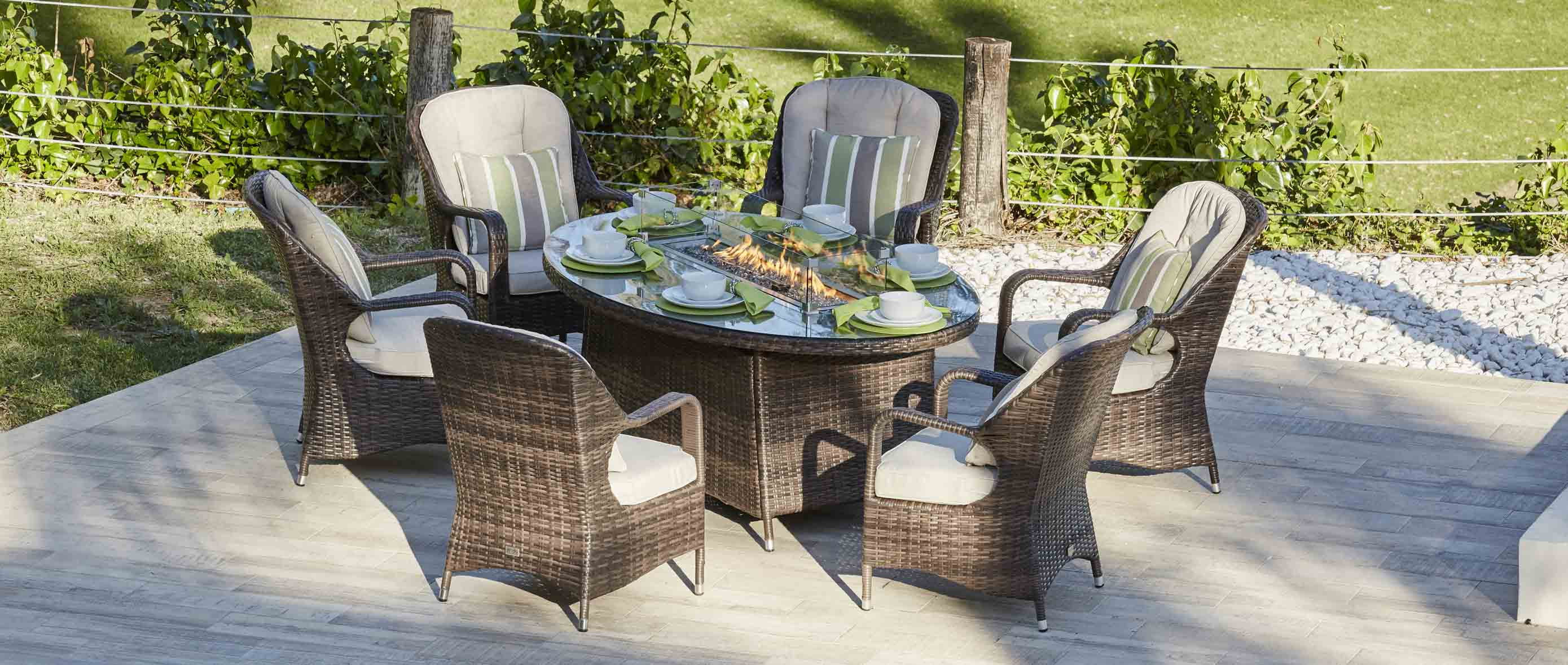 PAG-1106-O/ Gas Firepit Set